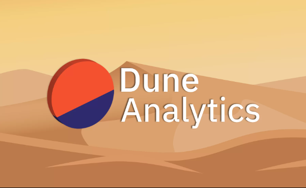 Per visualizzare i dati della blockchain, visitare il sito dune.xyz.
