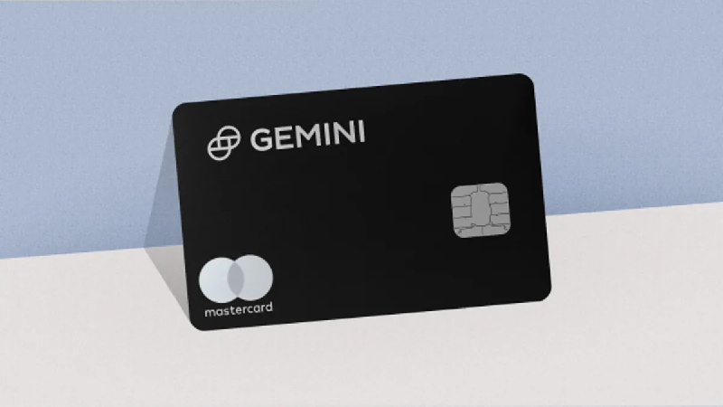 Carta di credito Gemini.
