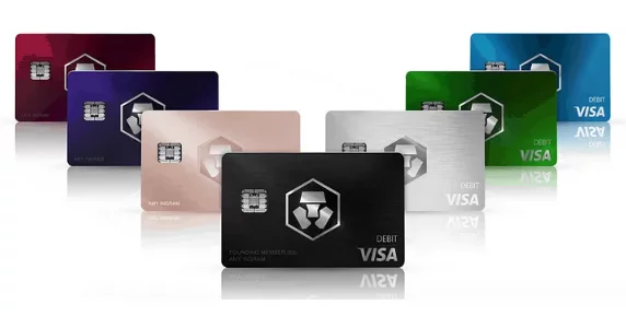 Carta di debito Crypto.com.

