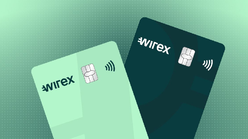 Carta di debito Wirex.
