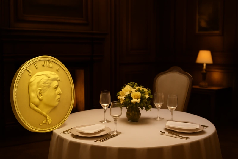 Trump ospita una cena privata per i principali investitori della memecoin $TRUMP