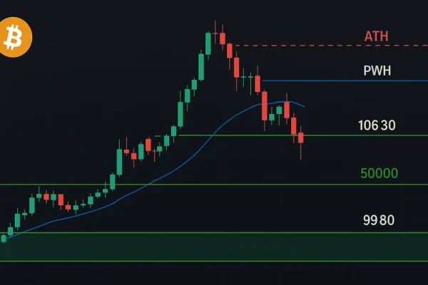 BTC Garfield day TA di Mako Sharks