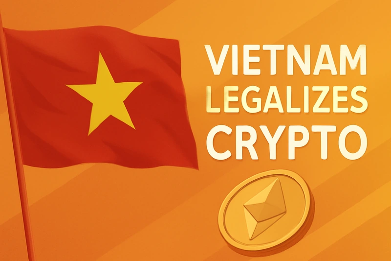 Il Vietnam legalizza le criptovalute: una nuova legge stabilisce le regole per gli asset digitali