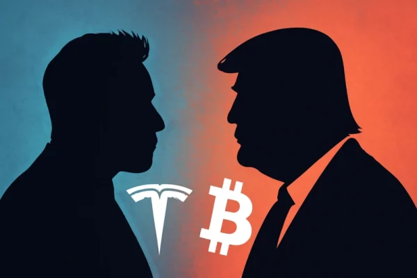 La faida pubblica tra Trump e Musk scuote sia i mercati tradizionali che quelli delle criptovalute